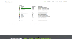 Desktop Screenshot of mydataorganizer.com